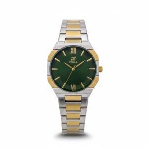 ساعه رجاليه ستيل باللون الأخضر