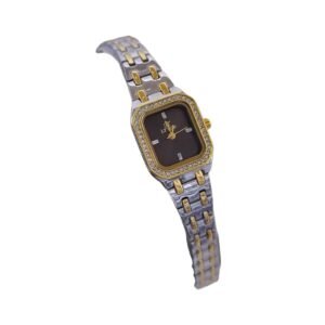 ساعه نسائيه ستيل باللون الأسود