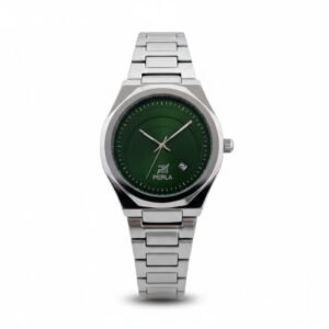 ساعه رجاليه ستيل باللون الأخضر