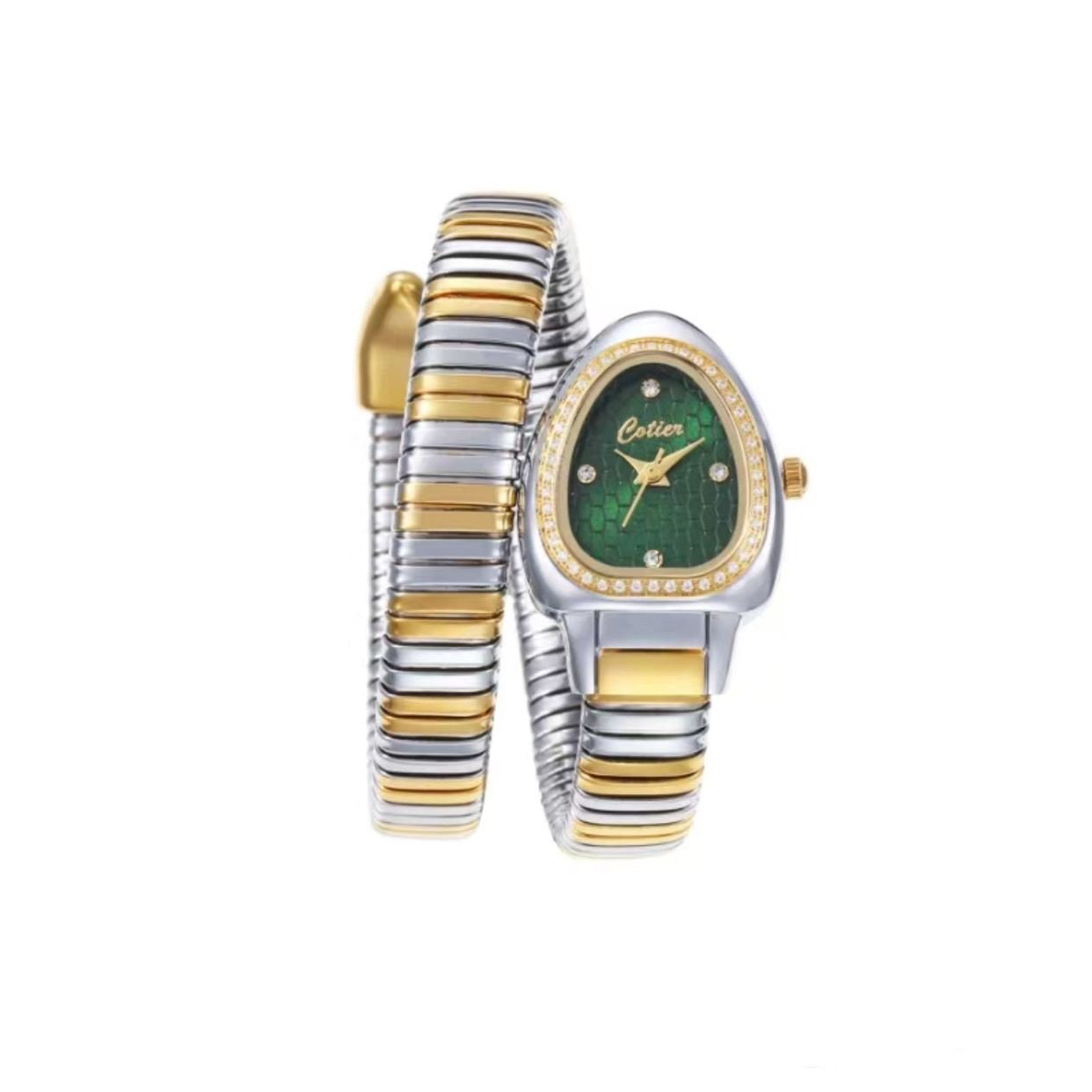 ساعه نسائيه من لمحه بتفاصيل فاخره وانحناءه فريد