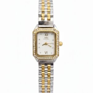 ساعه نسائيه ستيل باللون الابيض