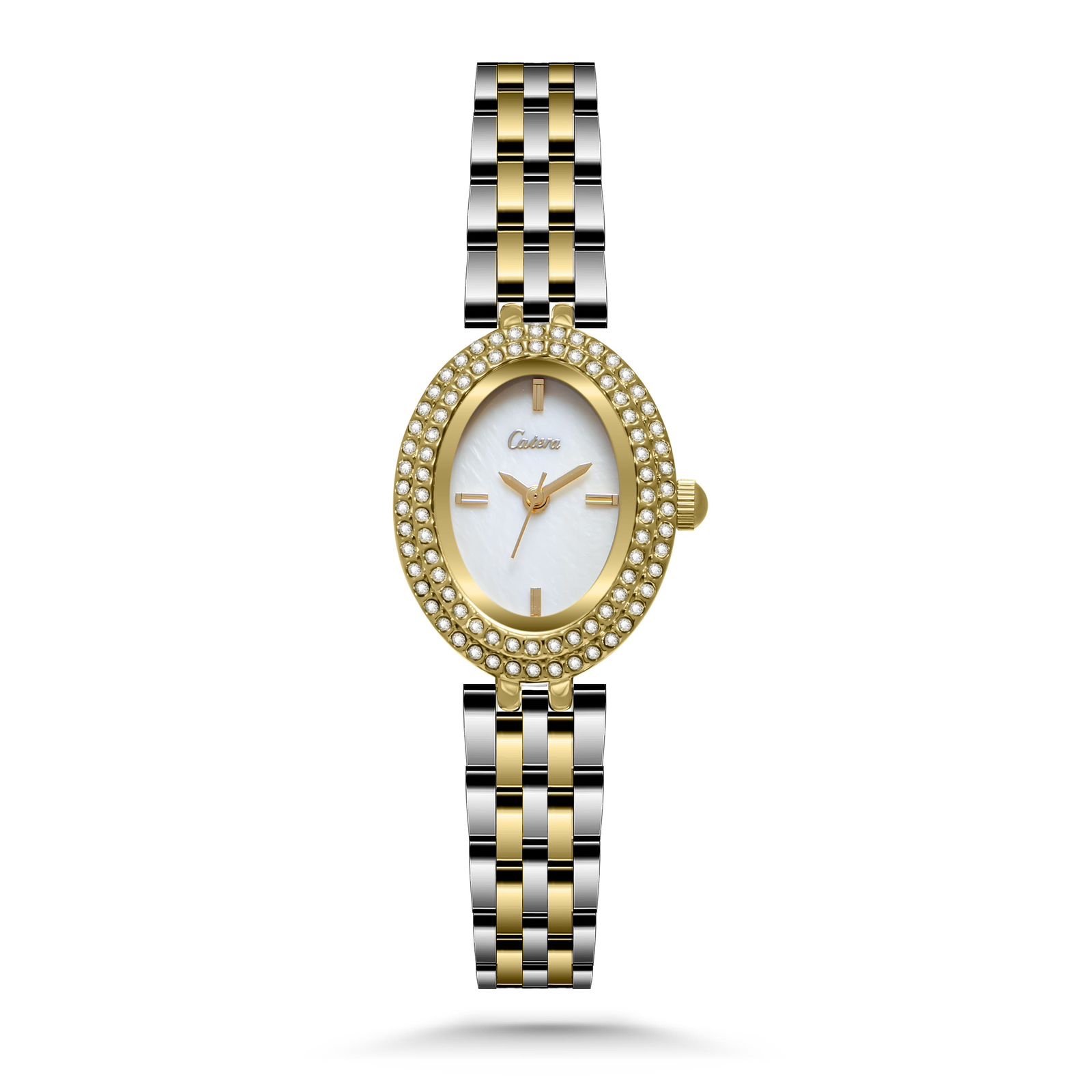 ساعه نسائيه ستيل باللون الابيض