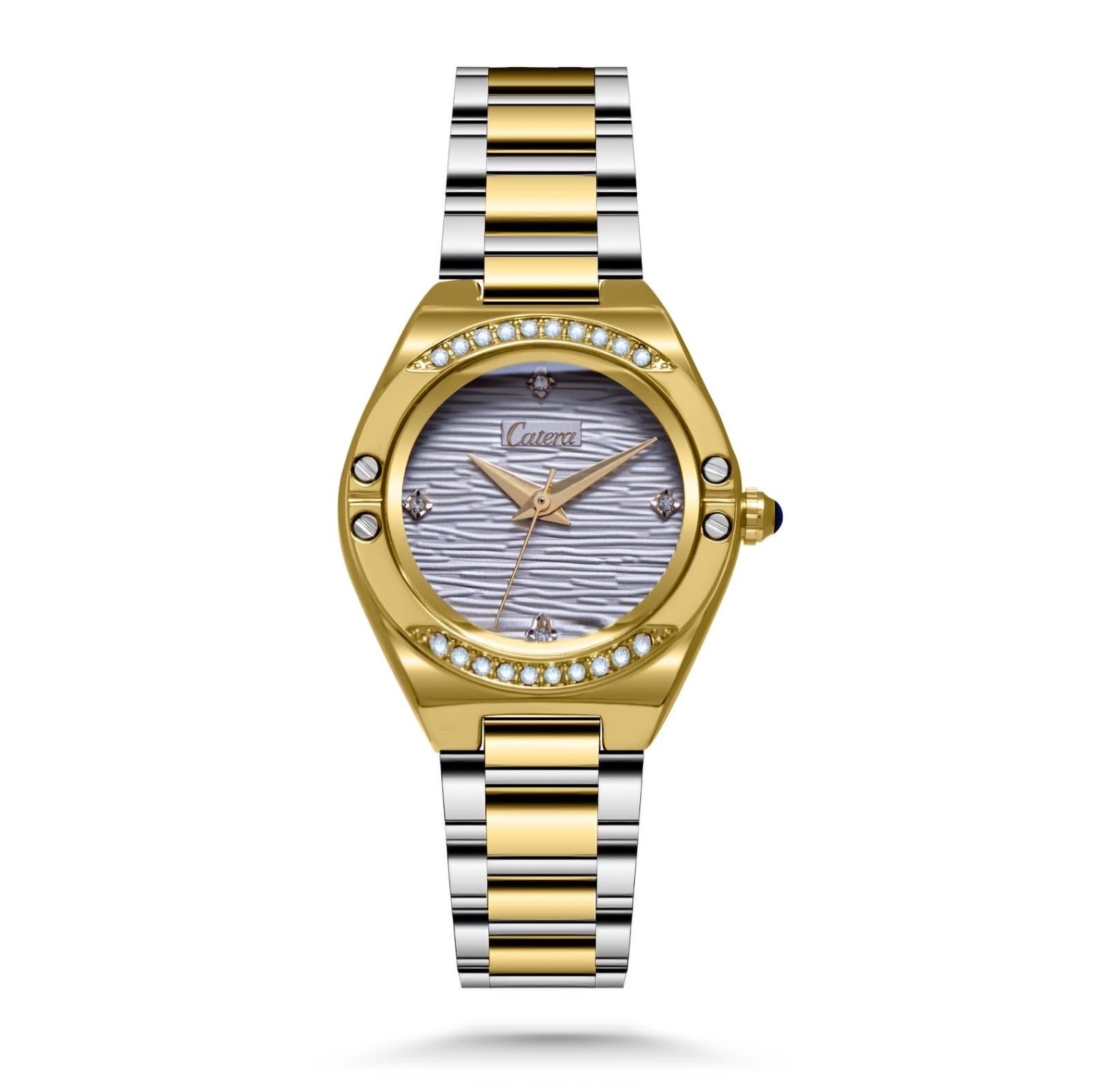 نسخ ساعه نسائيه ستيل باللون الفضي