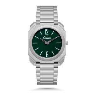 ساعه رجاليه ستيل باللون السلفر