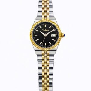 نسخ ساعه نسائيه ستيل باللون الاسود