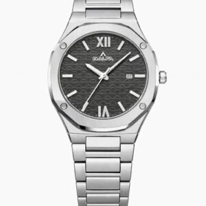 ساعه رجاليه ستيل باللون الاسود