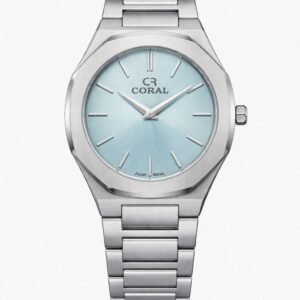 ساعه رجاليه ستيل باللون الأزرق